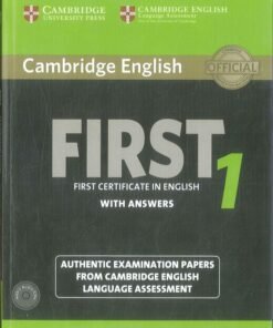 FIRST CERTIFICATE - TEST