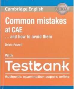 COMMON MISTAKES AT CAE